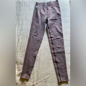 Gymshark purple marl leggings